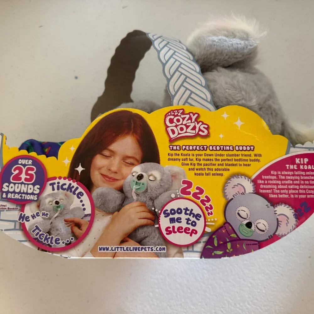 Little Live Pets: Cozy Dozy Kip the Koala Cuddly and Soft Stuffed Plush - Picture 4 of 5